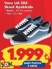 VANS UA OLD SKOOL AYAKKABI VANS UA OLD SKOOL AYAKKABI